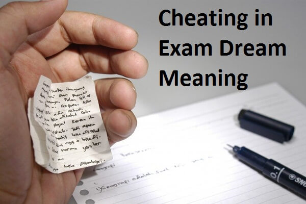 Cheating in Exam Dream Meaning